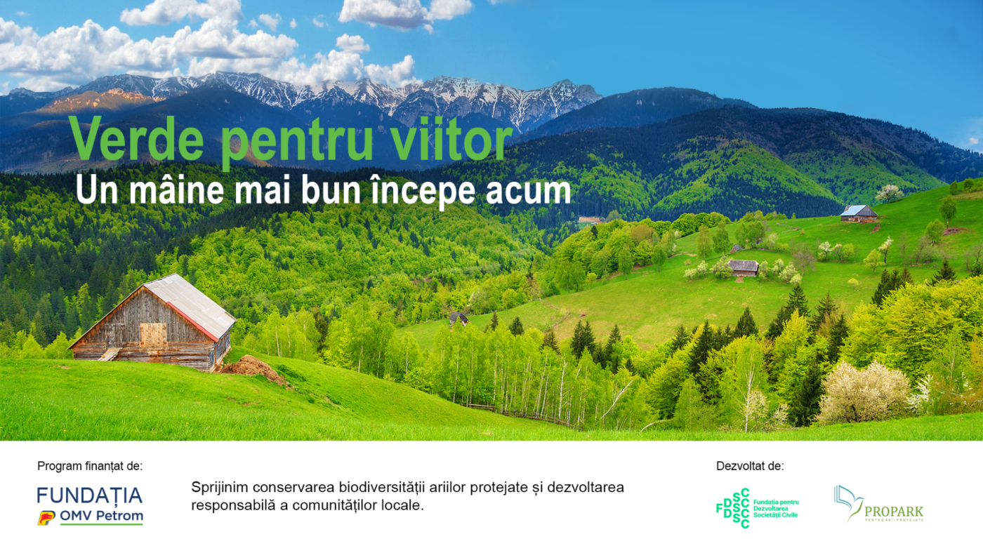FDSC, ProPark și Fundația OMV Petrom lansează a doua etapă a programului „Verde pentru viitor”                  