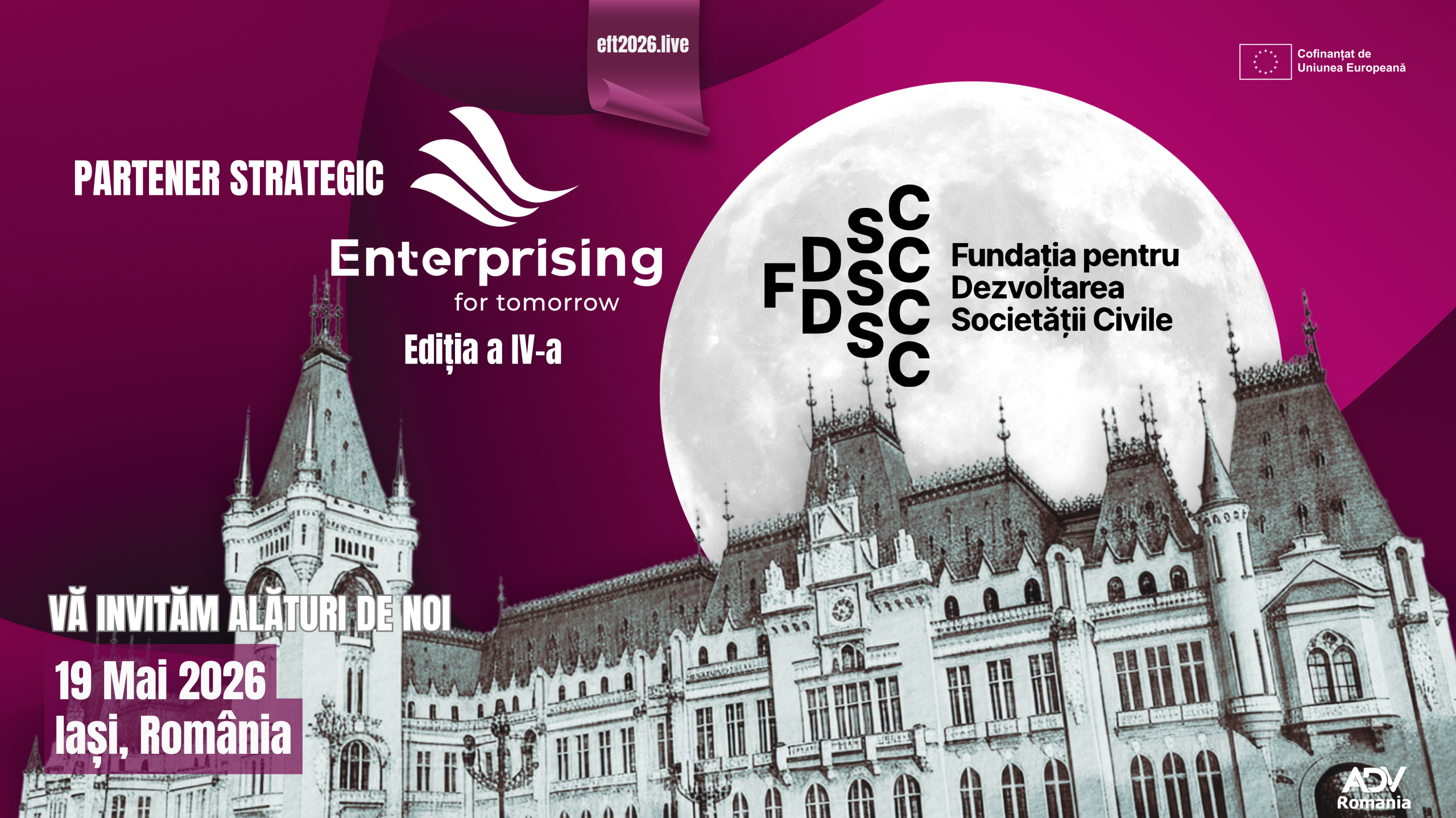 În luna economiei sociale în România, FDSC este partener strategic Enterprising for Tomorrow